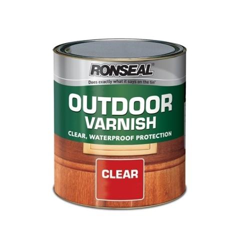 Ronseal Outdoor Varnish Clear Gloss 250ml